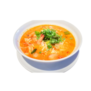 Coconut prawn curry