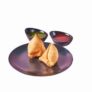 Samosa Chaat (G, H, N)