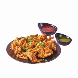 Vegan Onion Bhajia