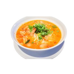 Coconut prawn curry